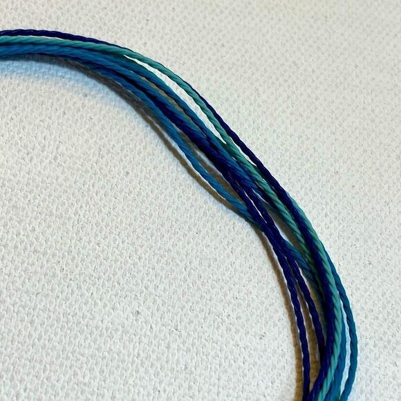 Bohemian thread cord friendship style bracelet adjustable wrist hippie boho - Picture 3 of 6